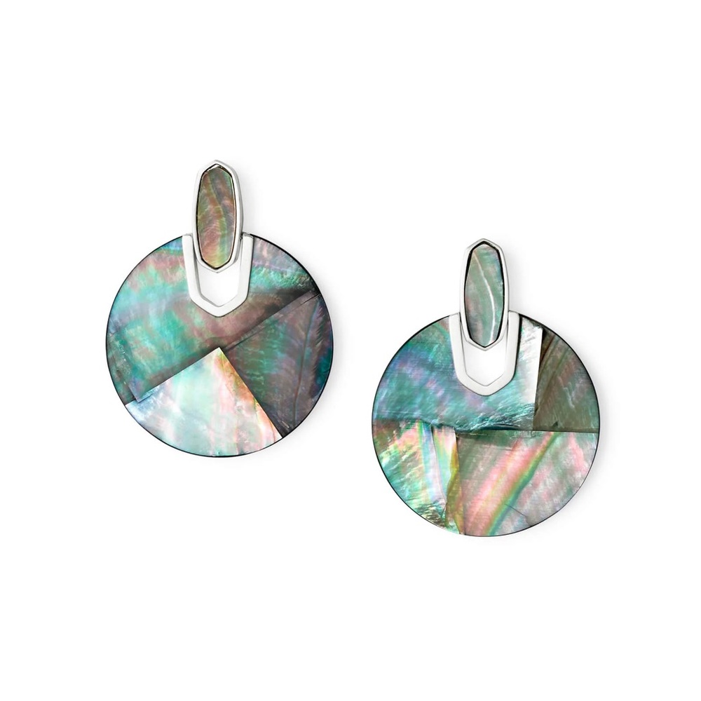 Kendra Scott Black Mother of Pearl